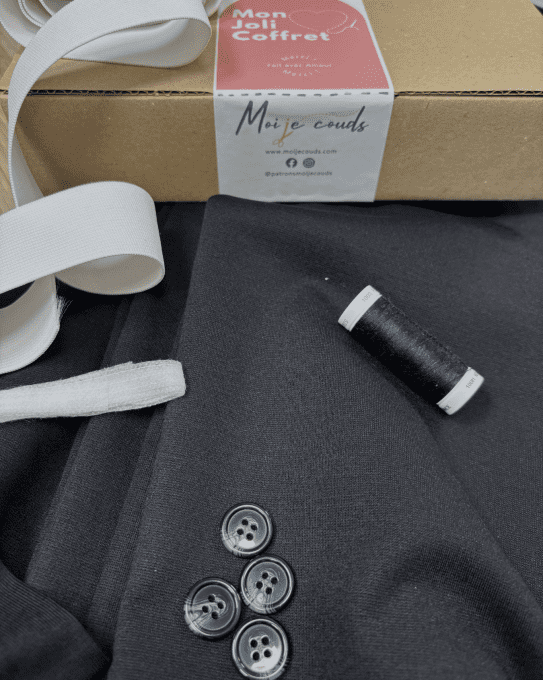 Mon Joli Coffret - Le Pantalon Pym's - Milano Noir Essentiel
