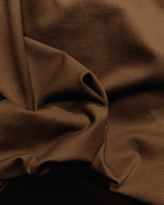 Jersey Milano Lourd Milo Marron - par 10 cm