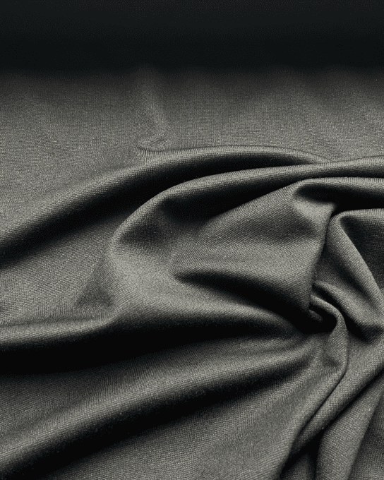 Jersey Lourd de Bambou Noir - par 10 cm 