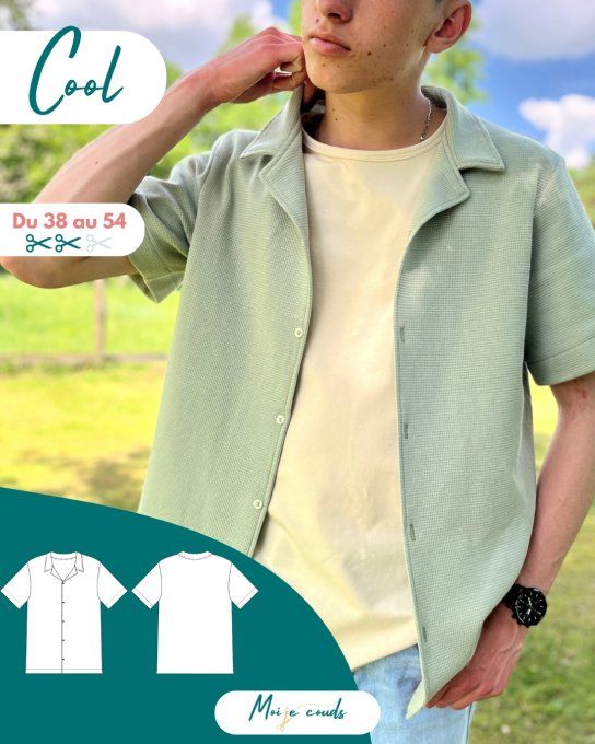 PDF-Patron La (sur)chemise Cool - VERSION NUMERIQUE  - 