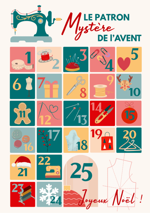 PDF-Patron Mystère de l'avent -VERSION NUMERIQUE-