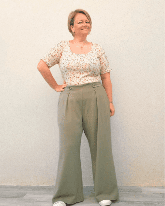 Patron Le pantalon Pym's du 32 au 52 - VERSION POCHETTE -