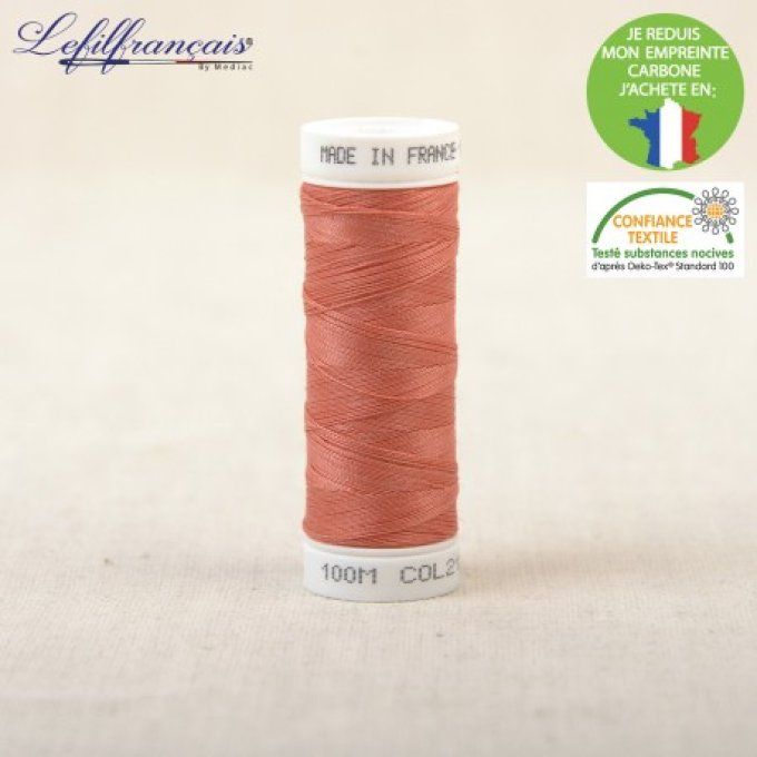 Mon Joli Coffret - La robe Aliz - Lin Viscose Lavé Colorado