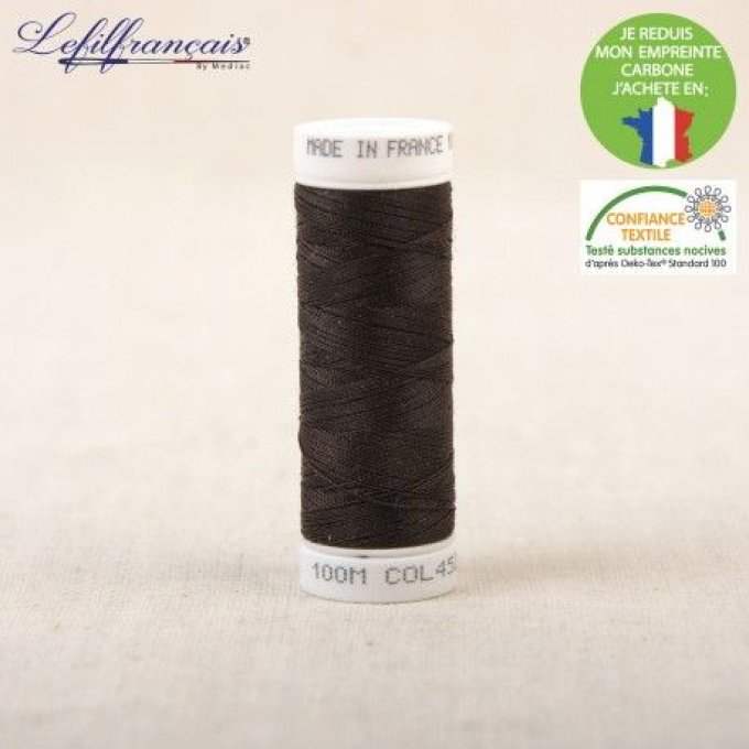 Mon Joli Coffret - Le Sweat Lovenn - Sweat Molleton Brossé Cosy Chataigne - Version Col Simple