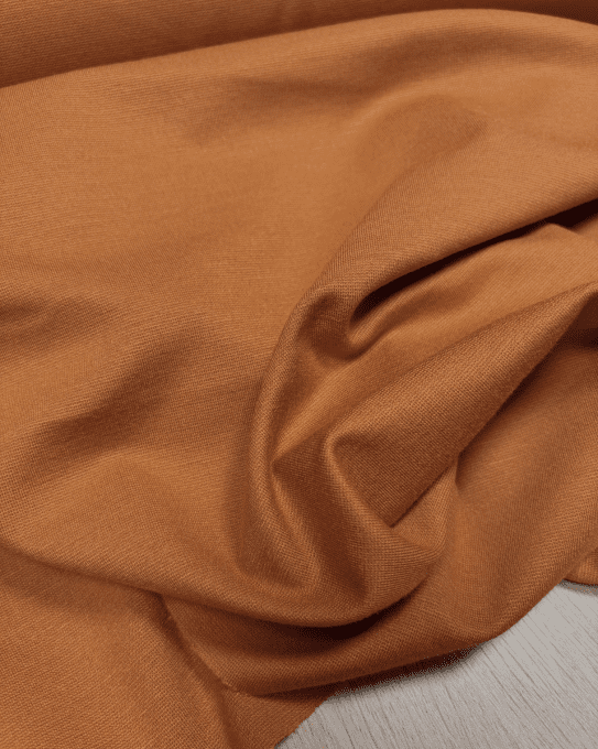 Jersey Milano Lourd Milo Camel - par 10 cm