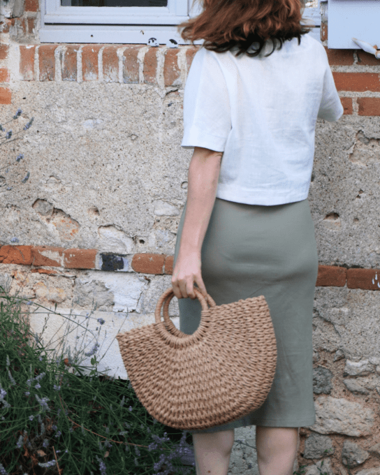 Patron La robe ou le top Cotelle  32 au 52 - VERSION POCHETTE -