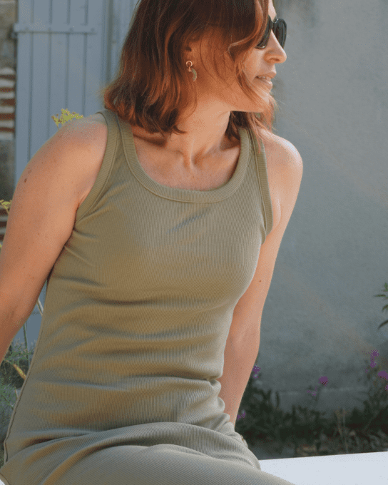 PDF-Patron La robe ou le top Cotelle  32 au 52 - VERSION NUMERIQUE - 