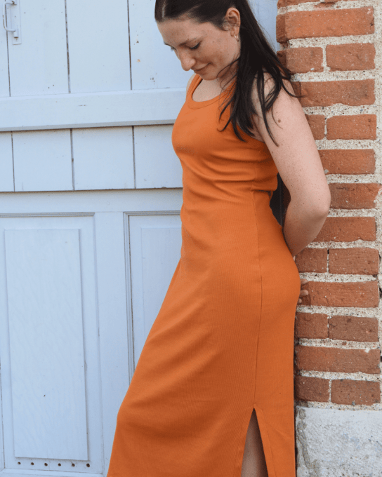 Patron La robe ou le top Cotelle  32 au 52 - VERSION POCHETTE -