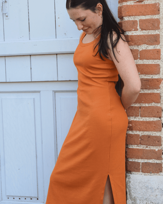 PDF-Patron La robe ou le top Cotelle  32 au 52 - VERSION NUMERIQUE - 