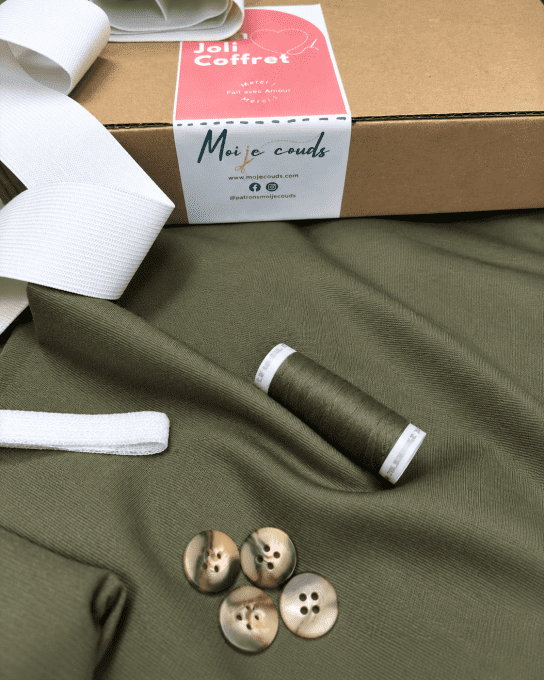 Mon Joli Coffret - Le Pantalon Pym's - Milano Kaki - 