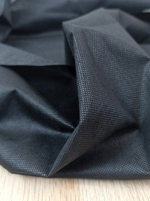 Mon Joli Coffret - Le Pantalon Springy - Twill de Viscose Velvis Noir