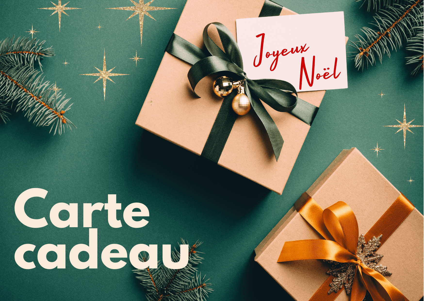 CARTE CADEAU - MONTANT AU CHOIX