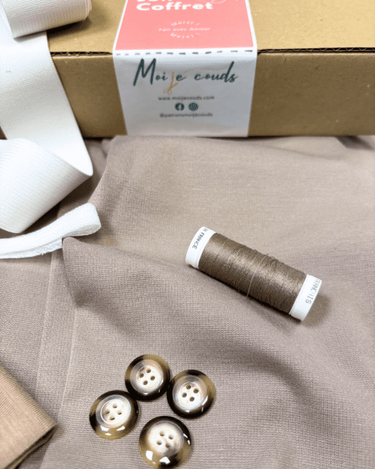 Mon Joli Coffret - Le Pantalon Pym's - Milano Beige Argile