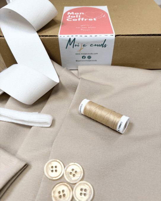 Mon Joli Coffret - Le Pantalon Pym's - Milano Sable